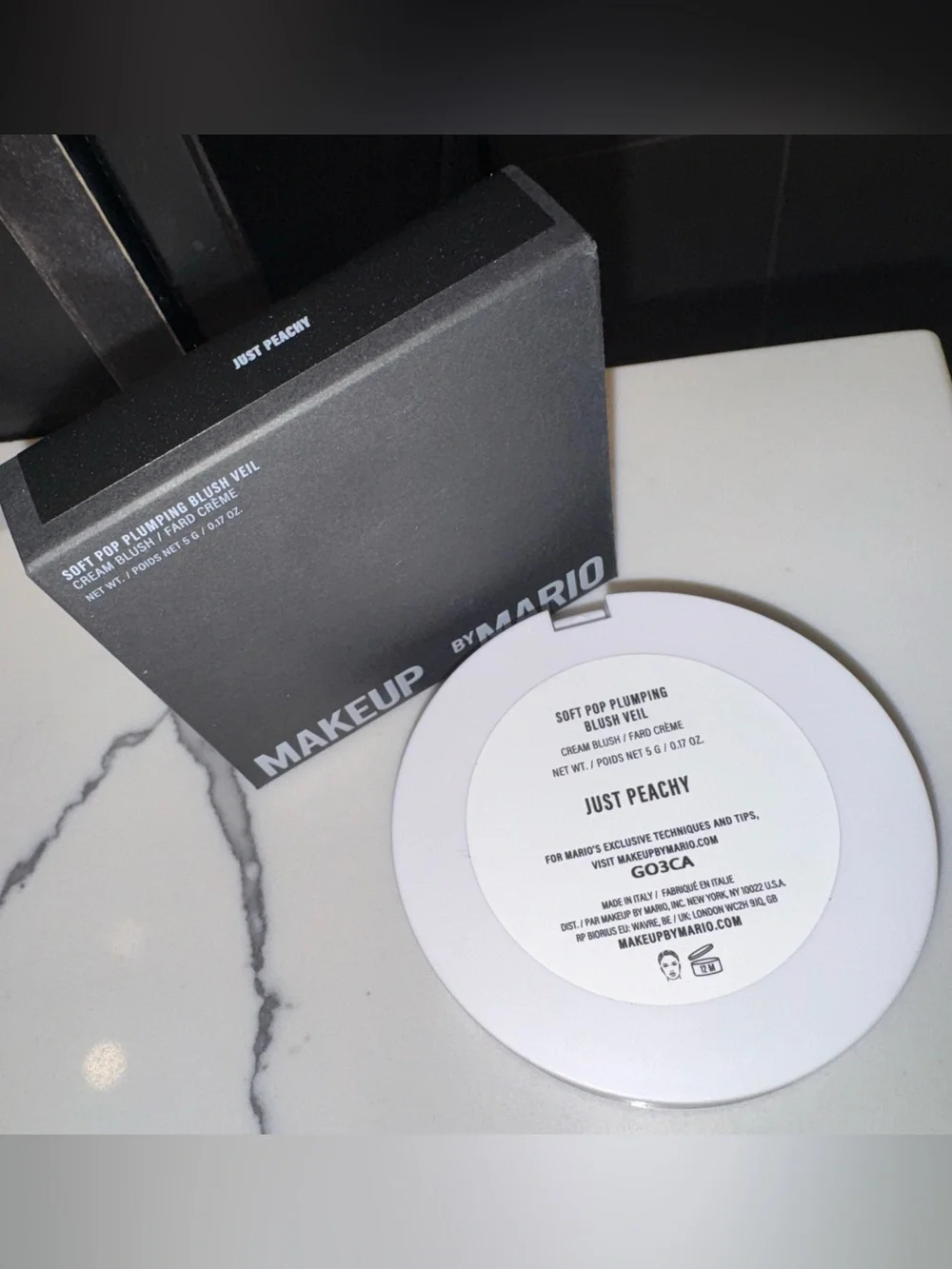 MAKEUP BY MARIO Soft Pop Plumping Blush Veil – Just Peachy